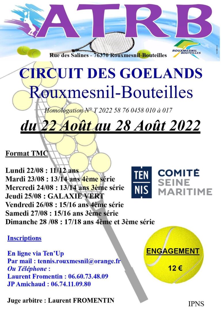 affiche Circuit goelands 2022