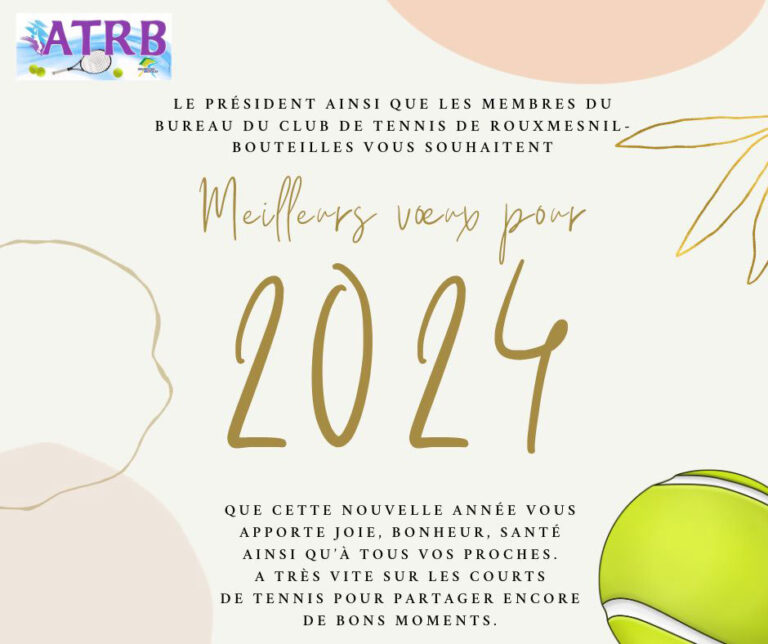 Bonne année 2024