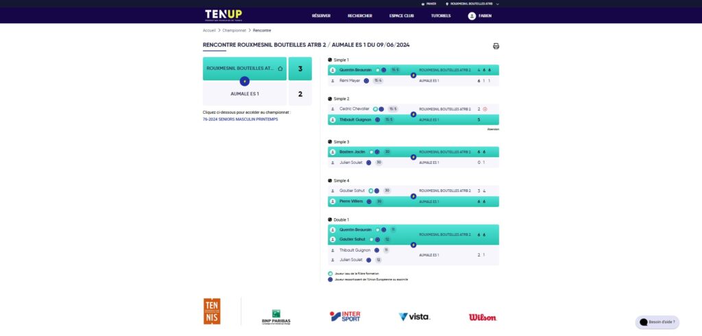 J7 equipe 2 masculins