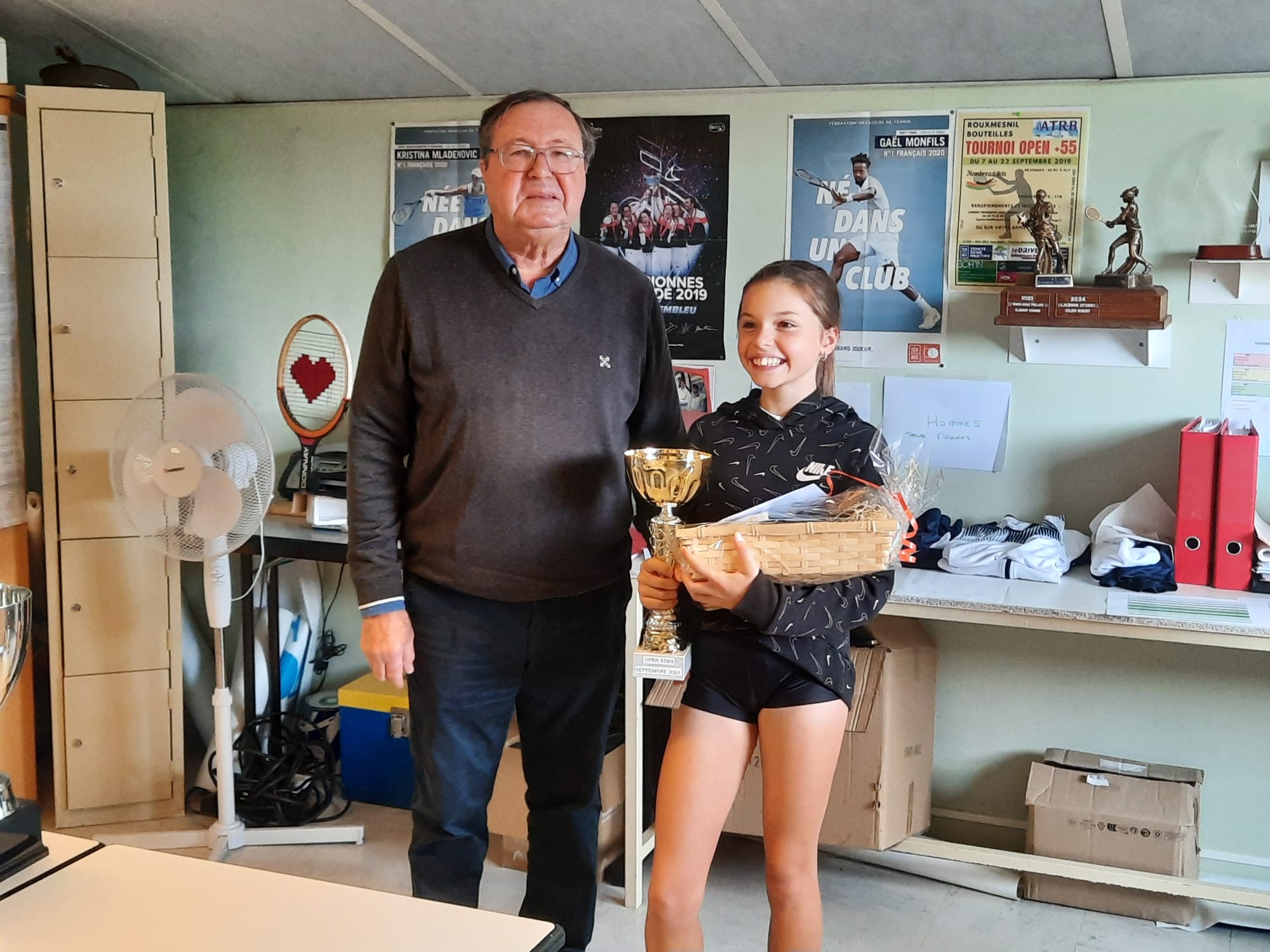 Lea Guillarmic gagnante Tournoi open 2024