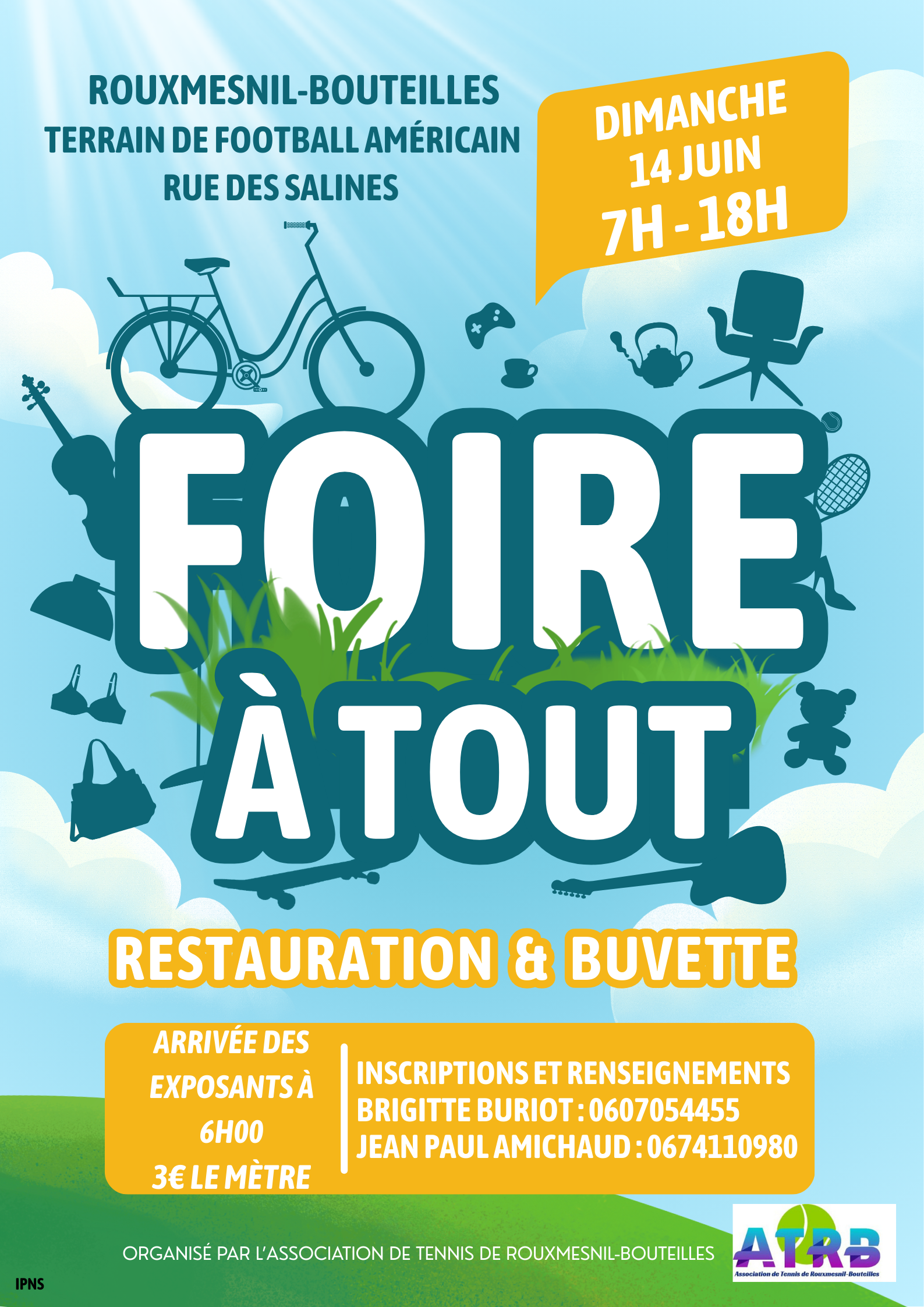 Foire à tout – Dimanche 14 juin 2026
